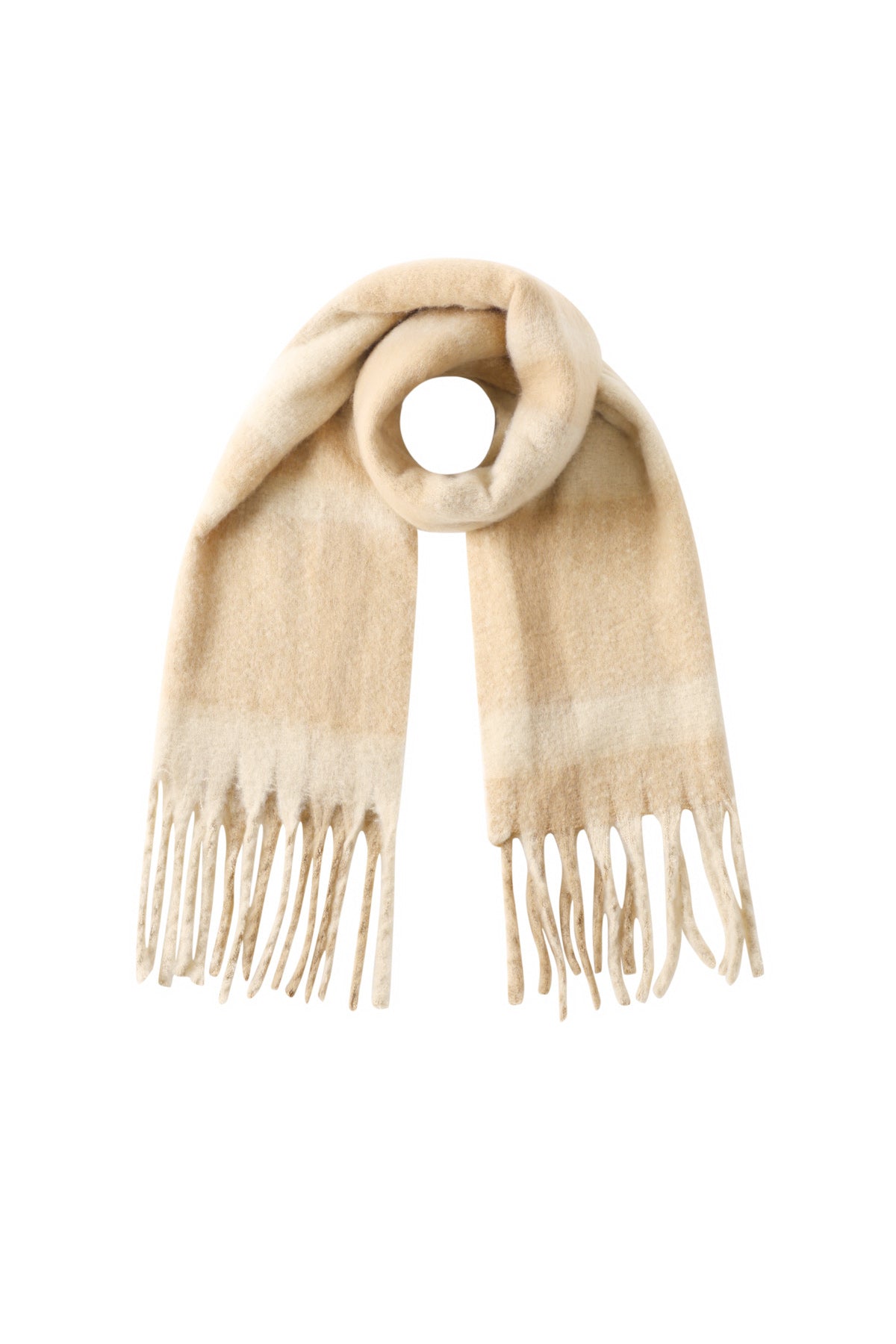 Women's Winter Scarf, 100% Polyester, Plaid Design – Various Colours