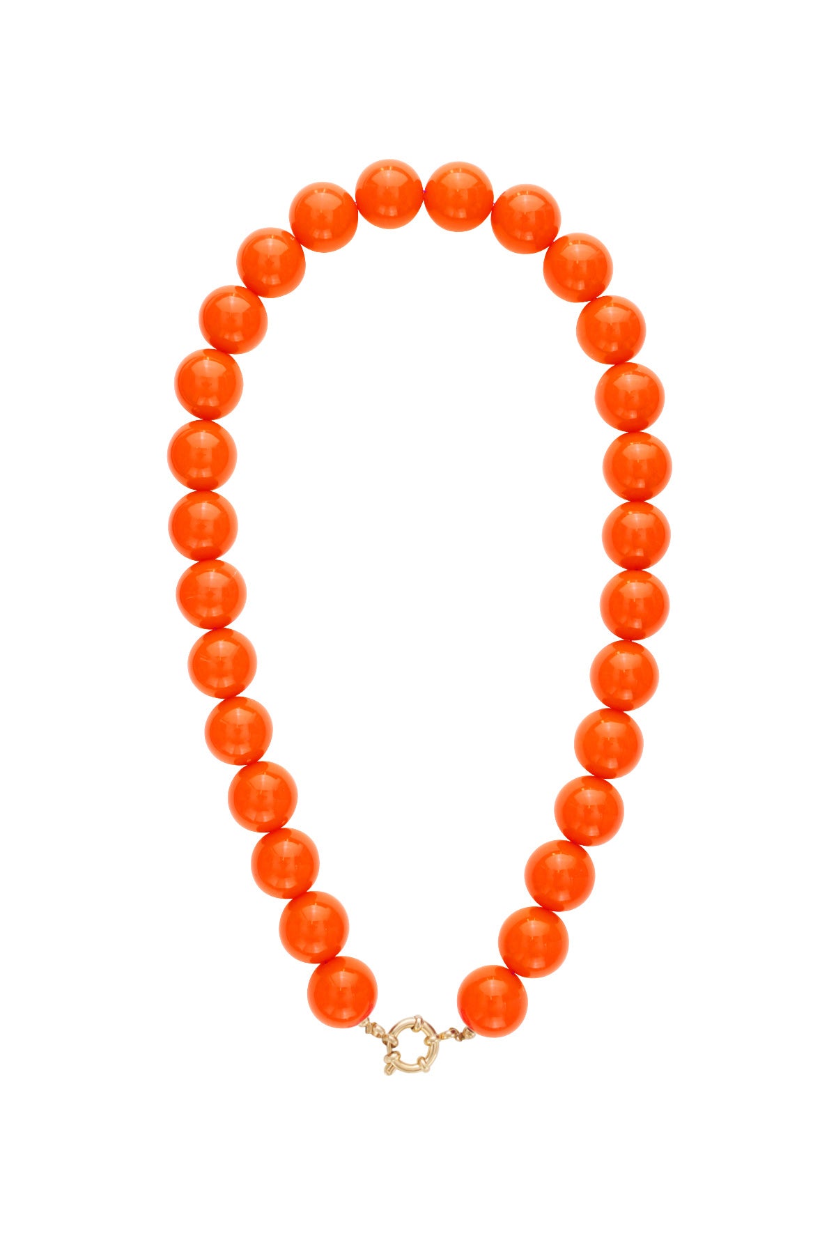 Resin beaded necklace for women - multi-coloured - creative – image 24