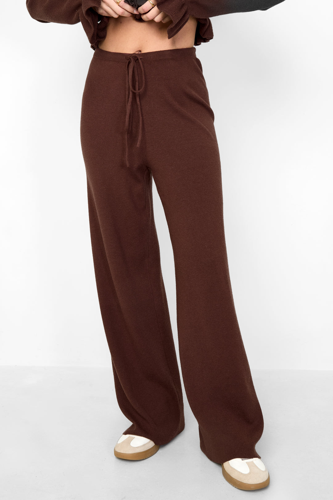 Dames Loving broek van gebreide stof in drie kleuren – productfoto 3