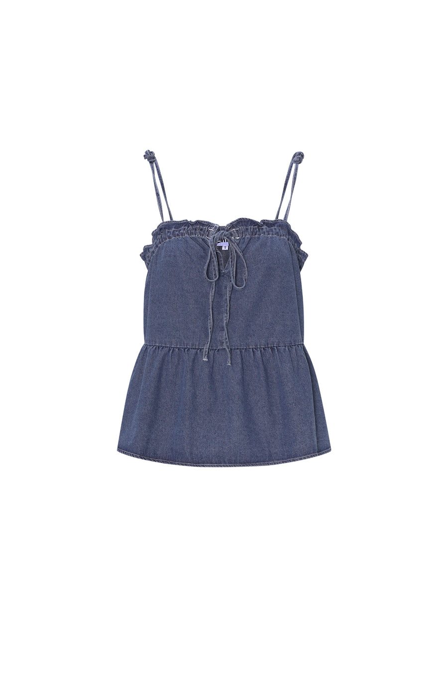 Top femme d'allure décontractée – bleu