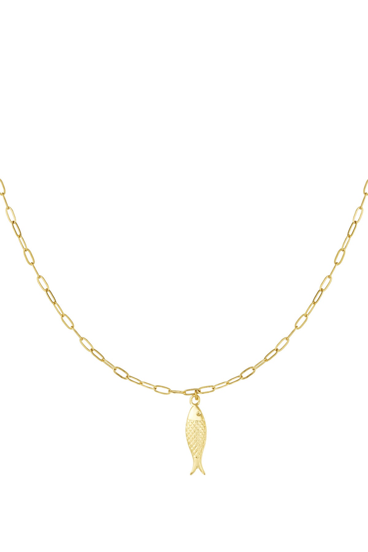 fish charm ketting