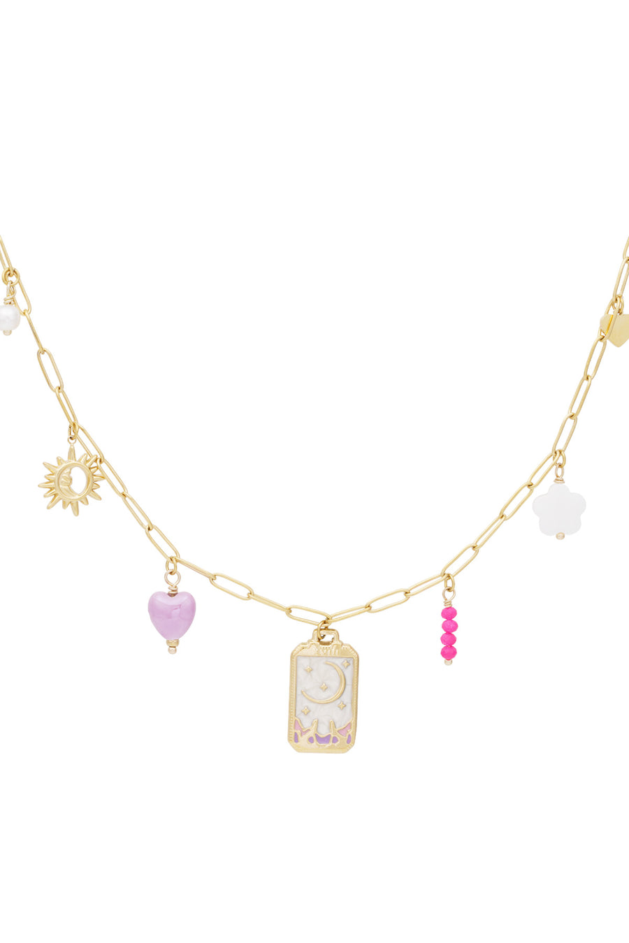 bedelketting tiny moon