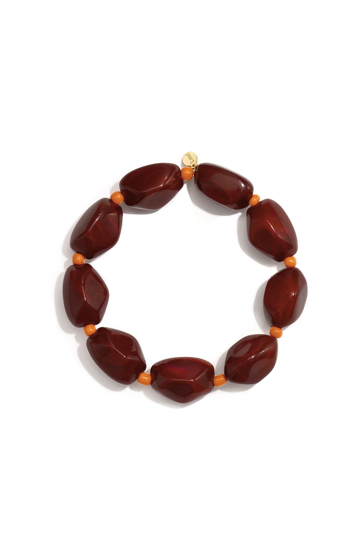 Bracelet de perles pour femmes en acrylique, verre, acier inoxydable – plusieurs coloris