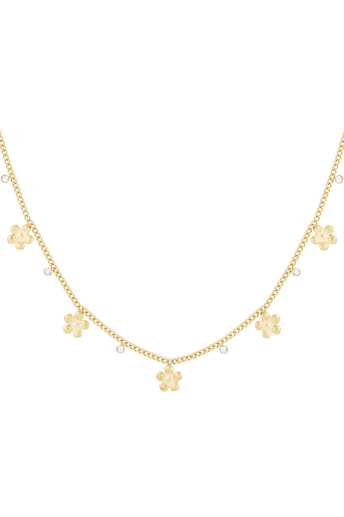 gleaming flower ketting