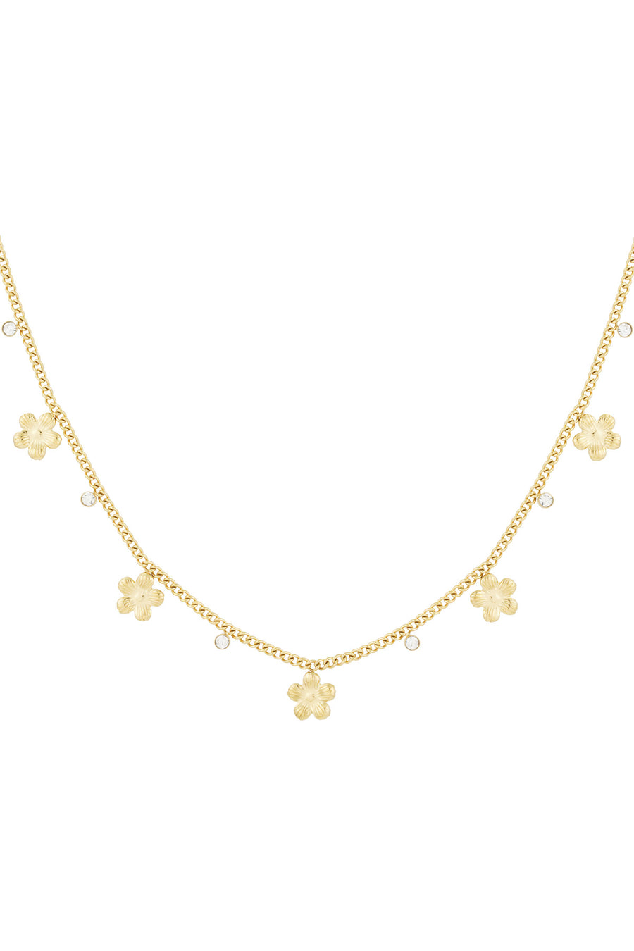 gleaming flower ketting