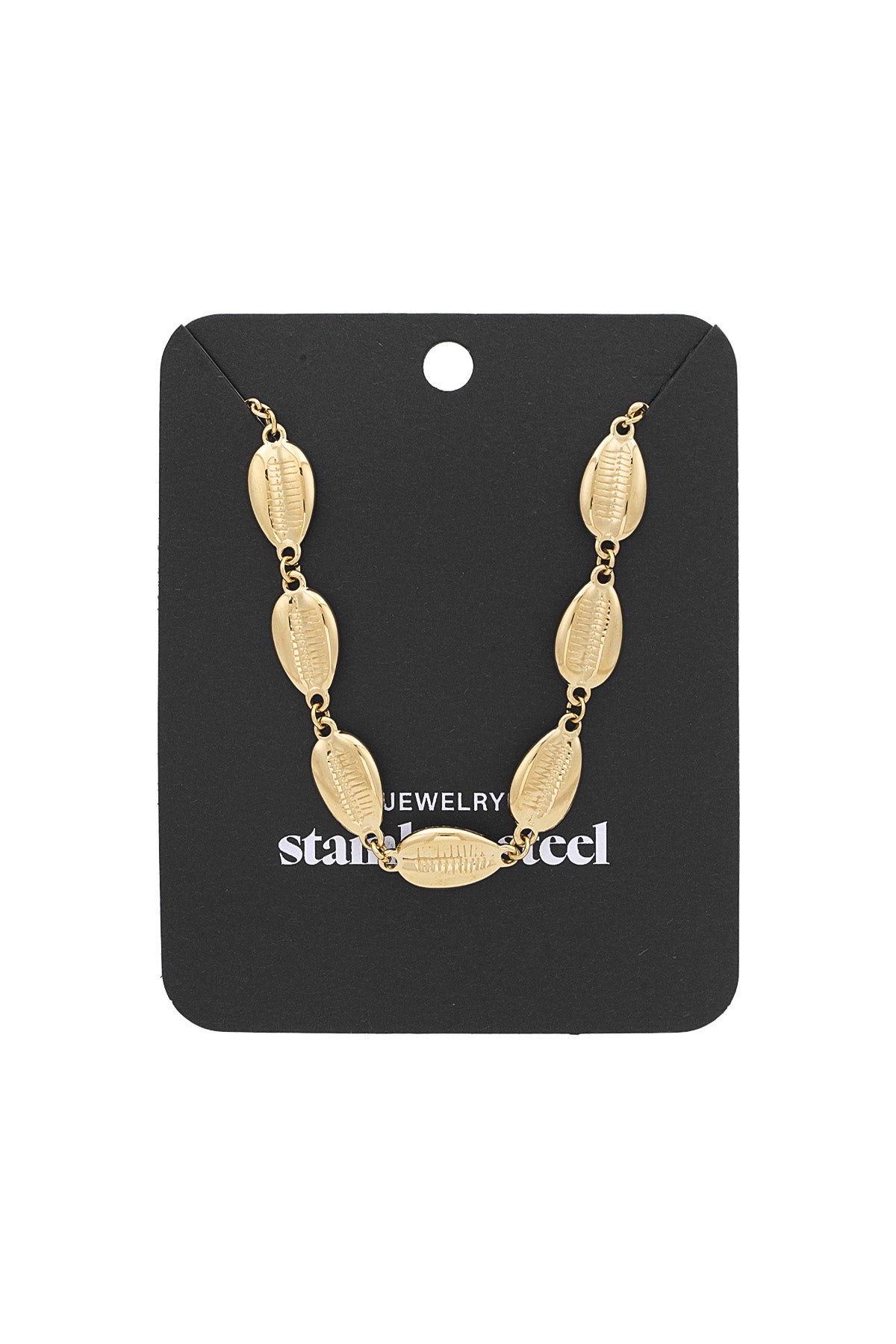 Stainless Steel Dainty Ocean Chain Necklace for Women – Gold and Silver Tone – image 3