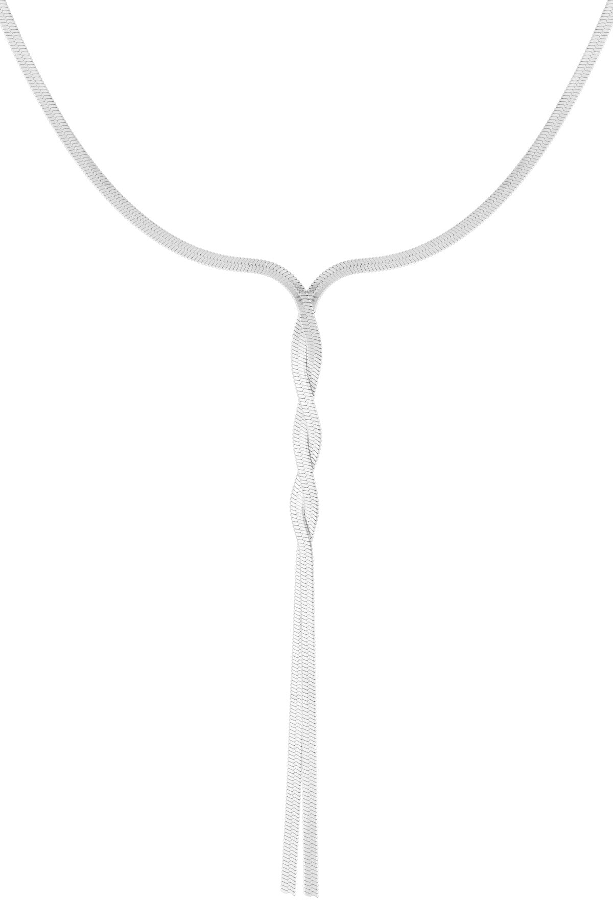 Women's Stainless Steel Toggle Chain Necklace with Link Detail – Gold Tone