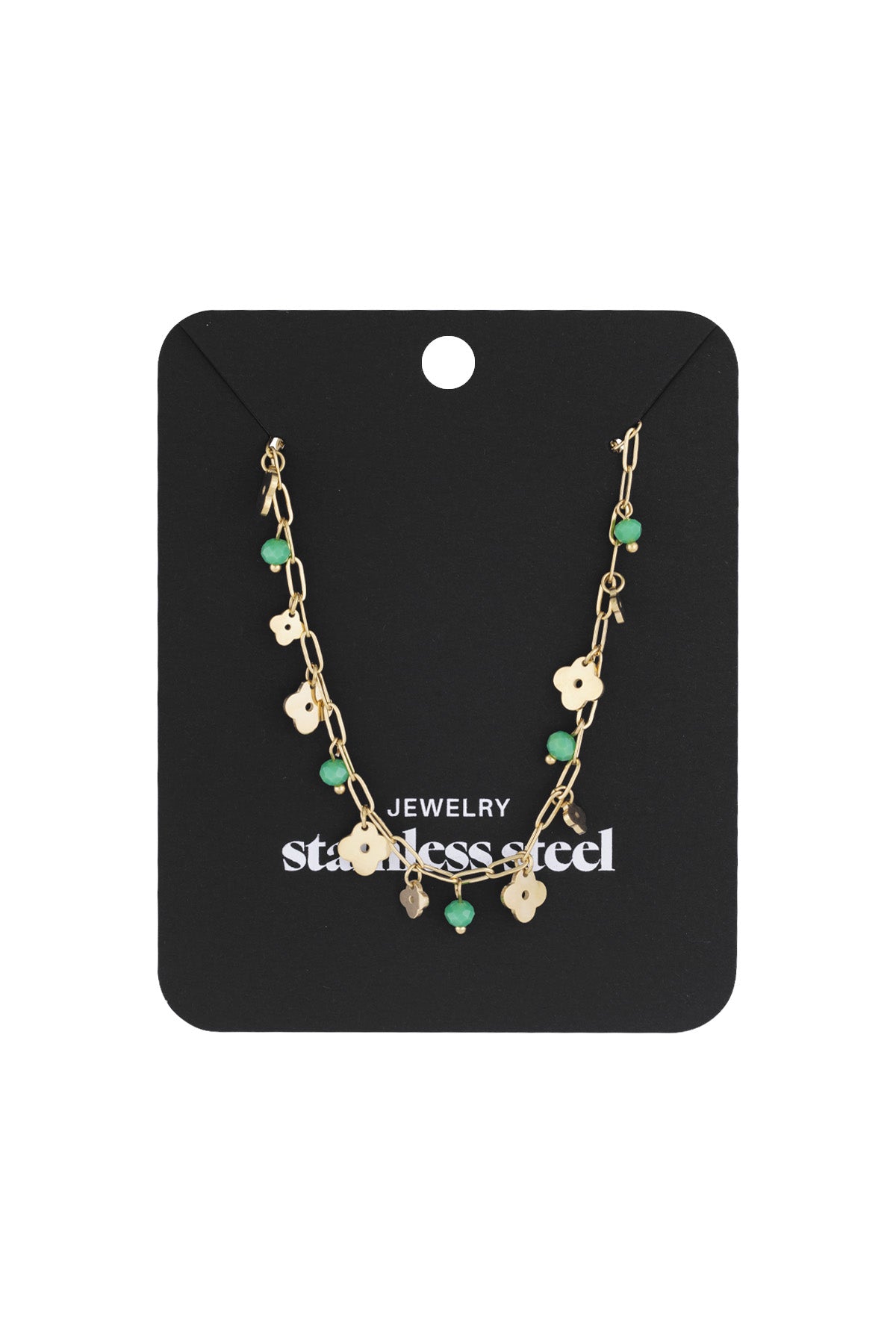 ketting clover basic - groen
