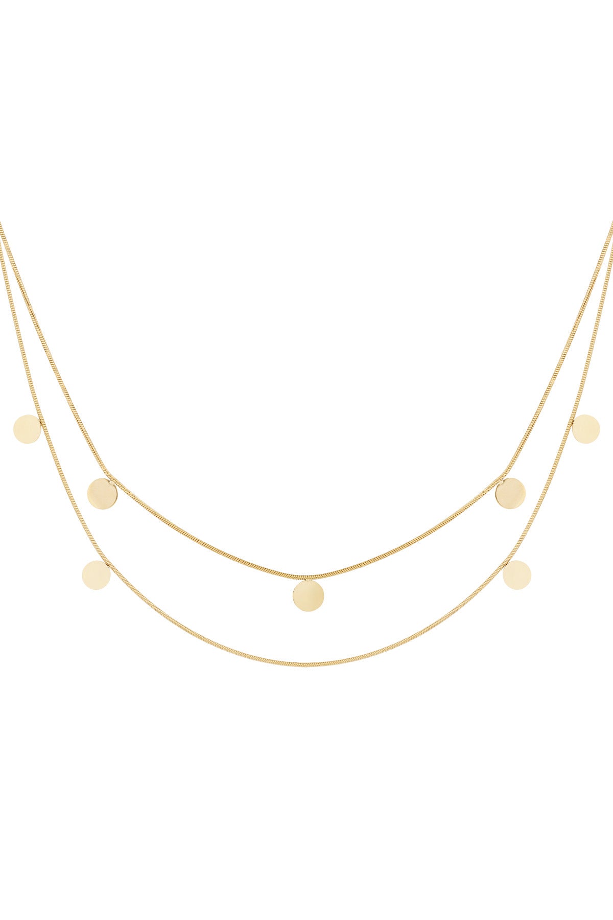 Dubbele ketting munten