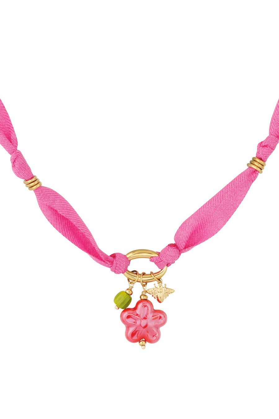 Collier tressé pour femmes en acier inoxydable 304, textile, céramique, hématite avec motif floral