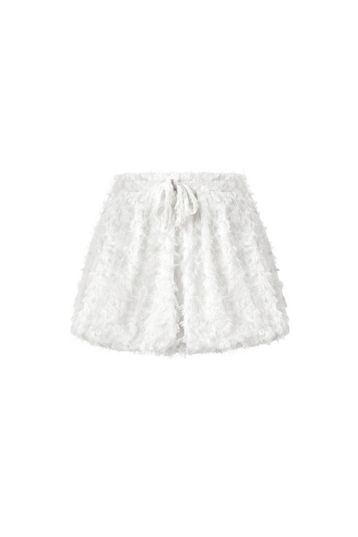 Dames Alexis shorts van polyester in wit of roze – productfoto 7