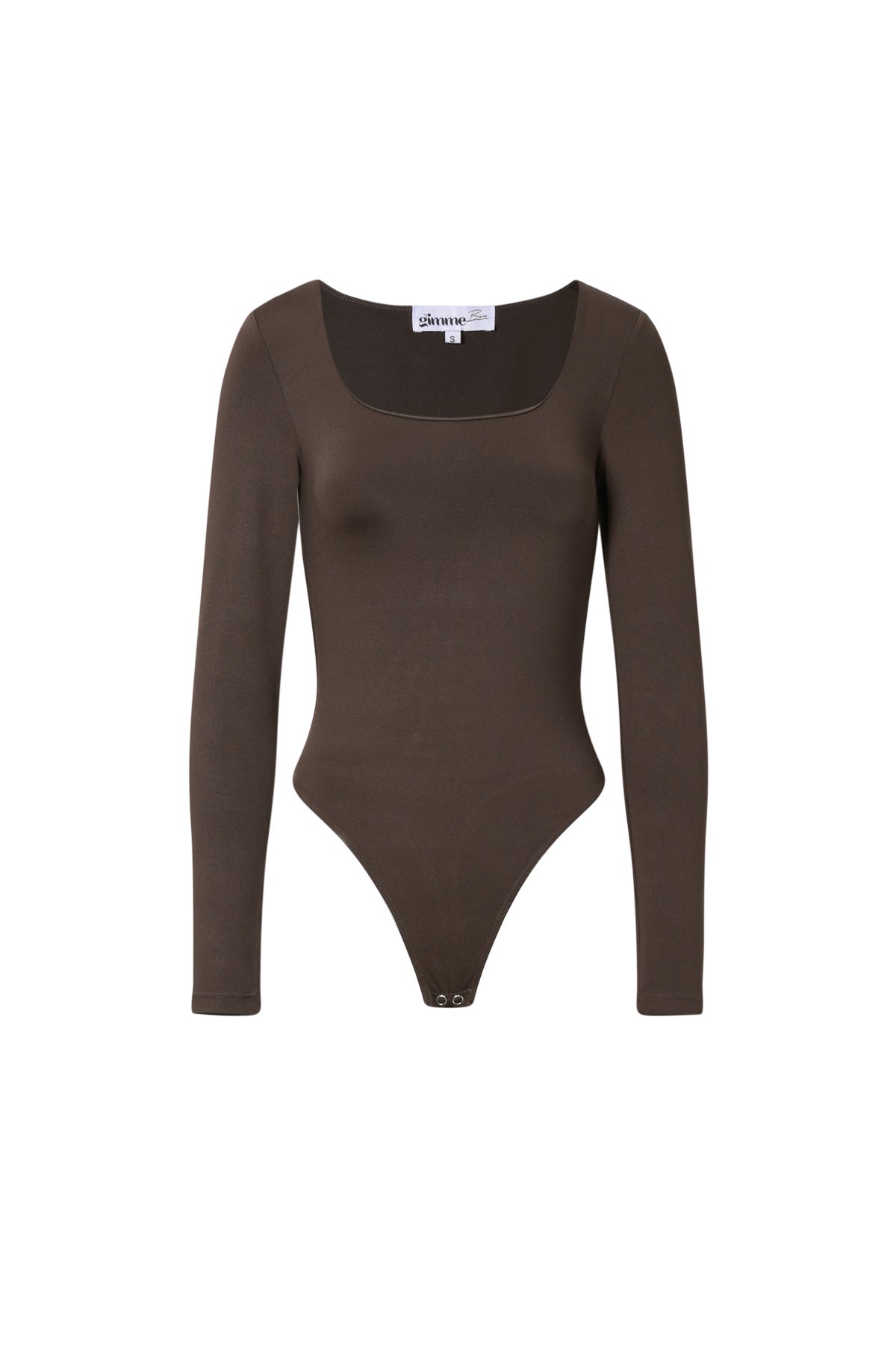 Dames basic shapewear body van gebreid nylon