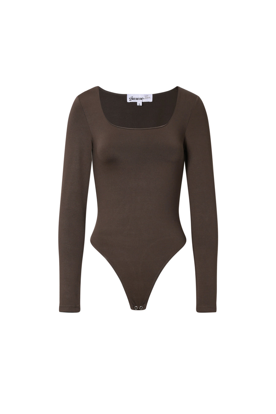 Dames basic shapewear body van gebreid nylon