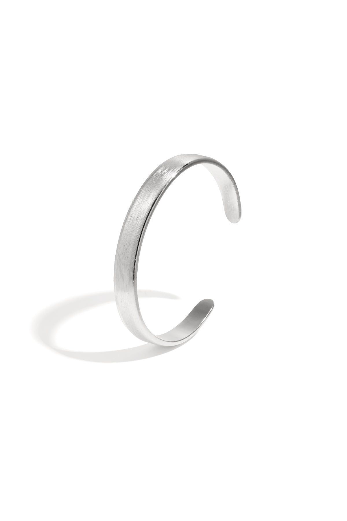 Bracelet manchette pour femme en acier inoxydable de forme ronde - doré