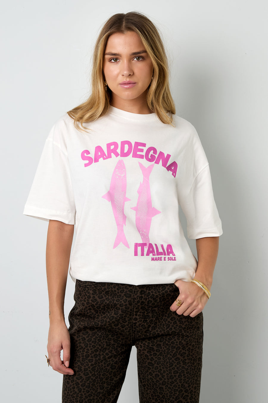 T-shirt pour femmes à imprimé animal