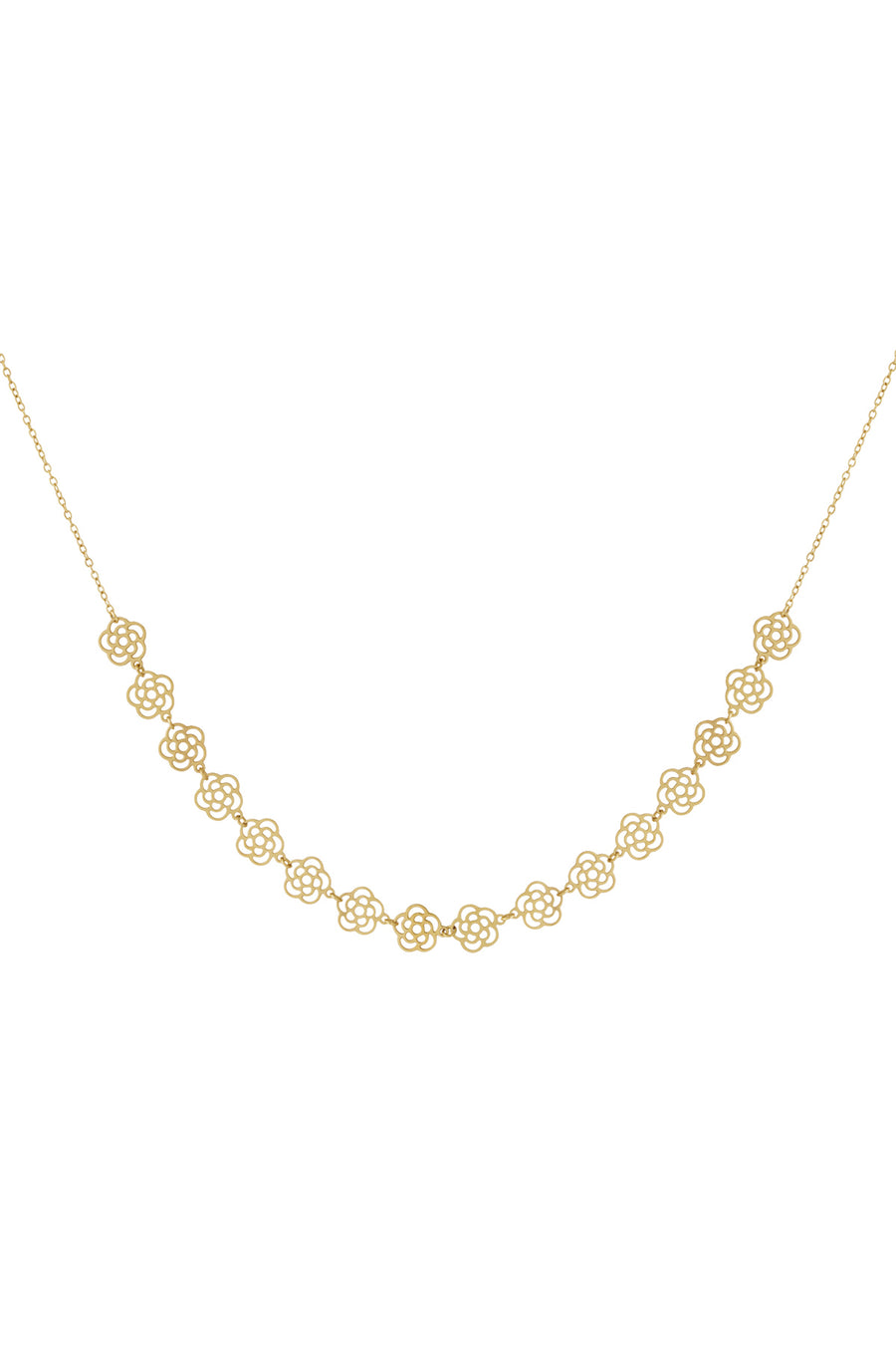 Bloemenliefde ketting