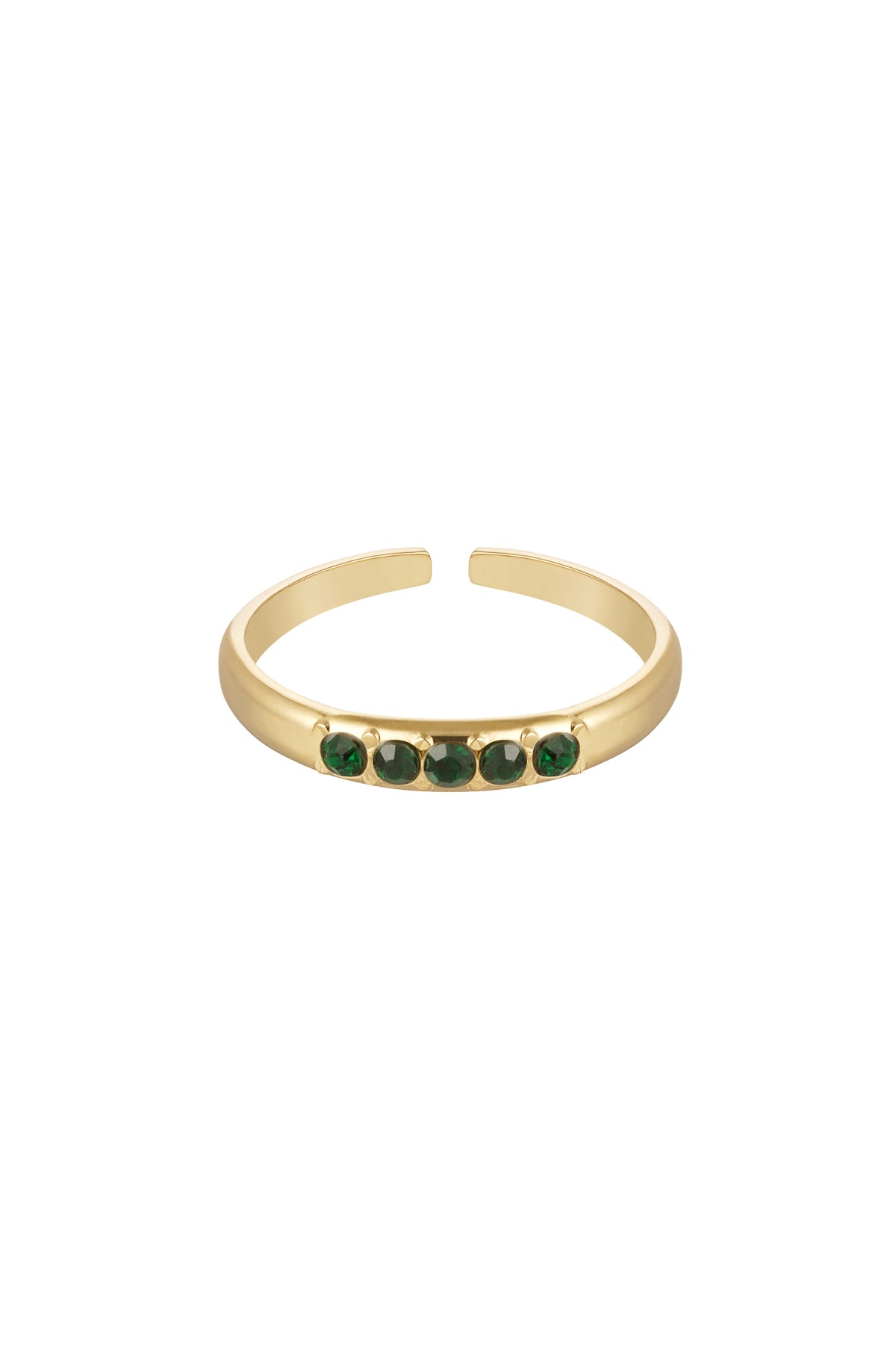 Minimalist Stainless Steel Round Ring for Women – Multiple Colors