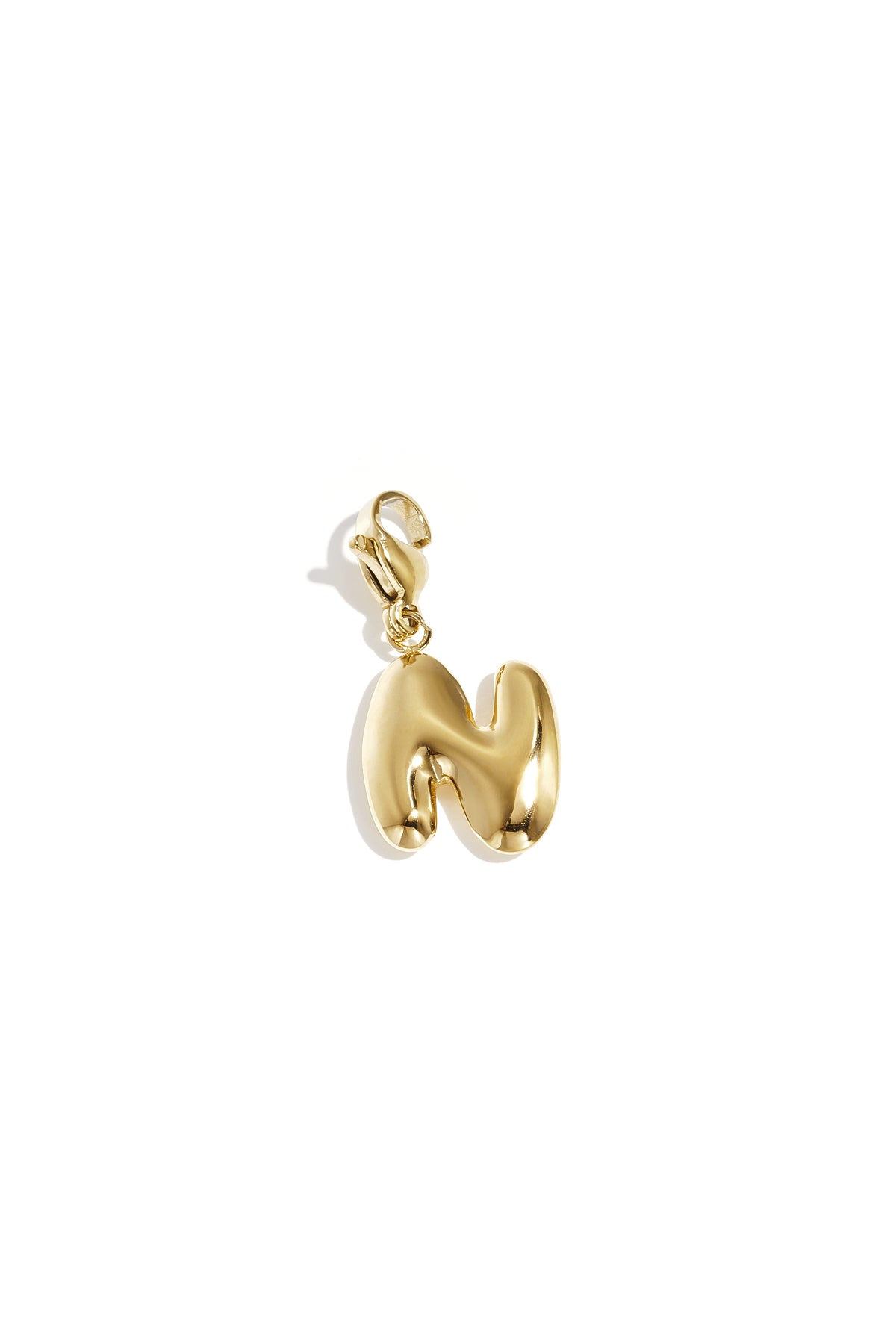 Composant de bijoux en acier inoxydable avec détail lettre – couleur or – photo 16