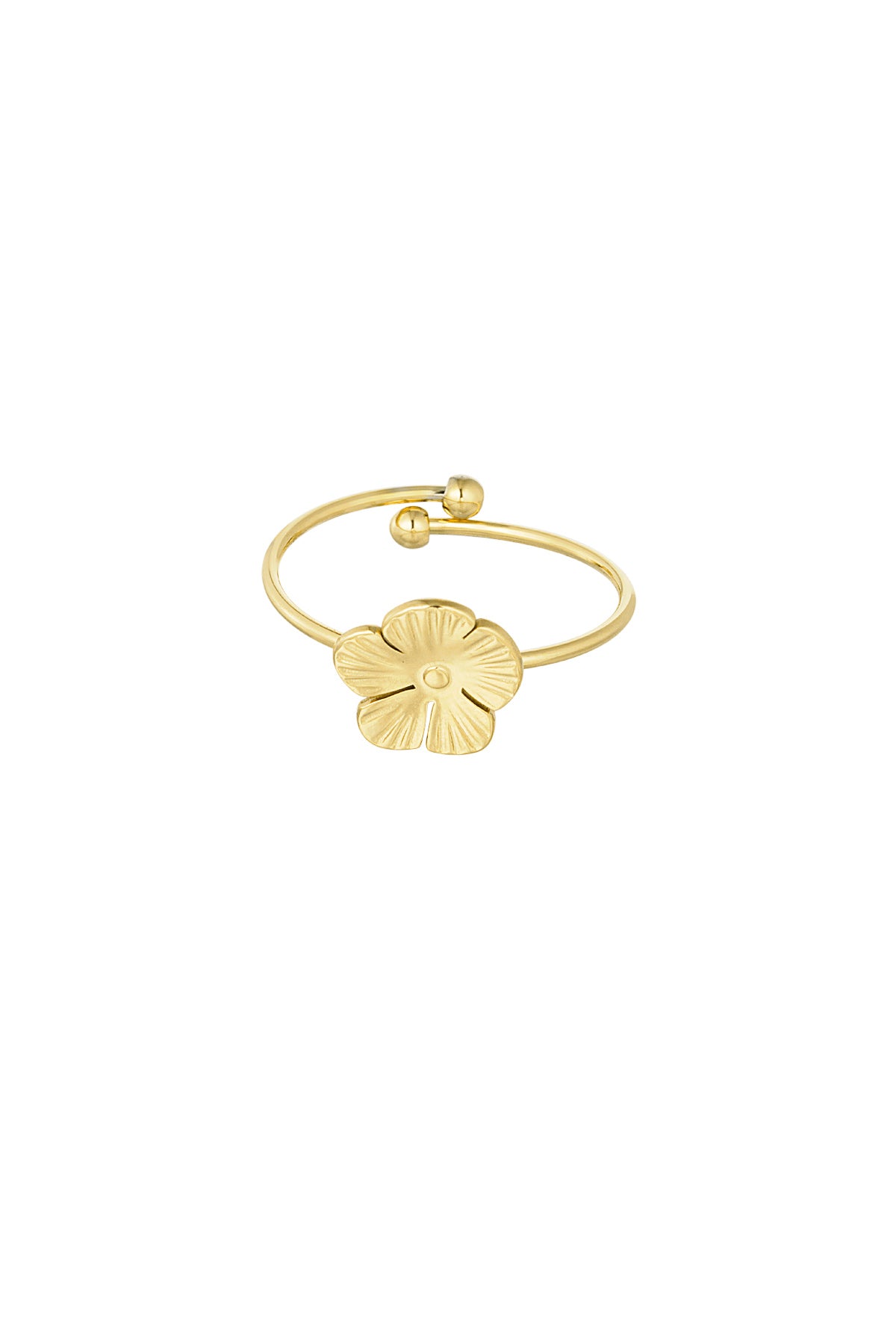 Bague minimaliste pour femmes en acier inoxydable – coloris or et argent