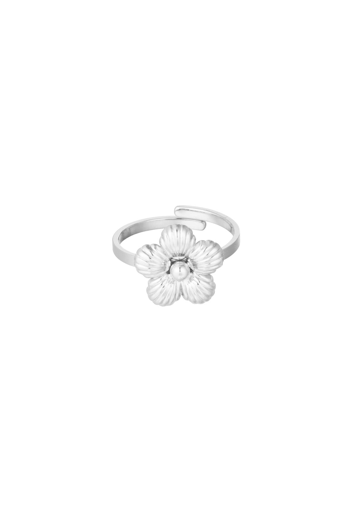 Bague fantaisie pour femmes en acier inoxydable – doré et argenté