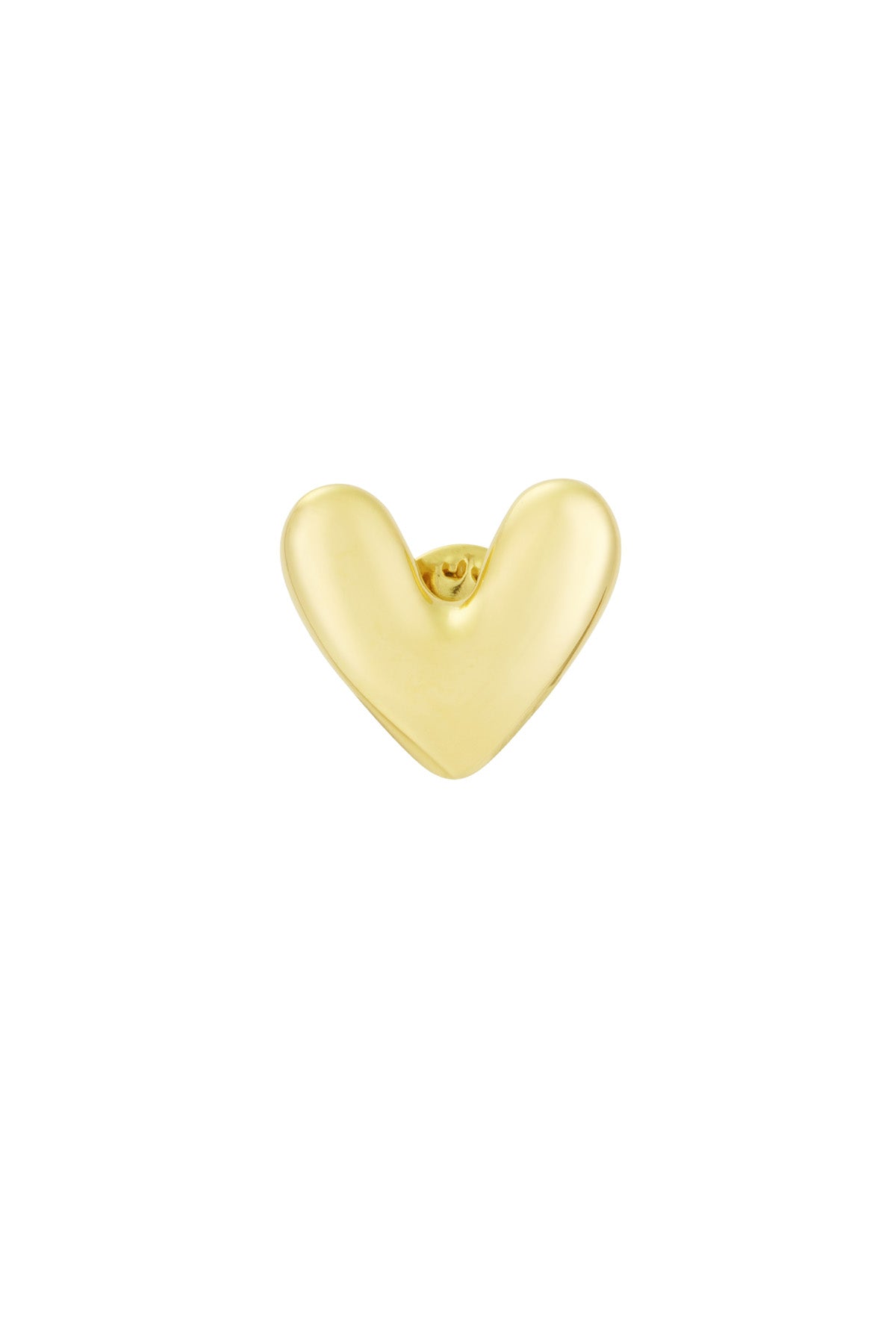 Broche pour femme en acier inoxydable – coloris doré et argenté