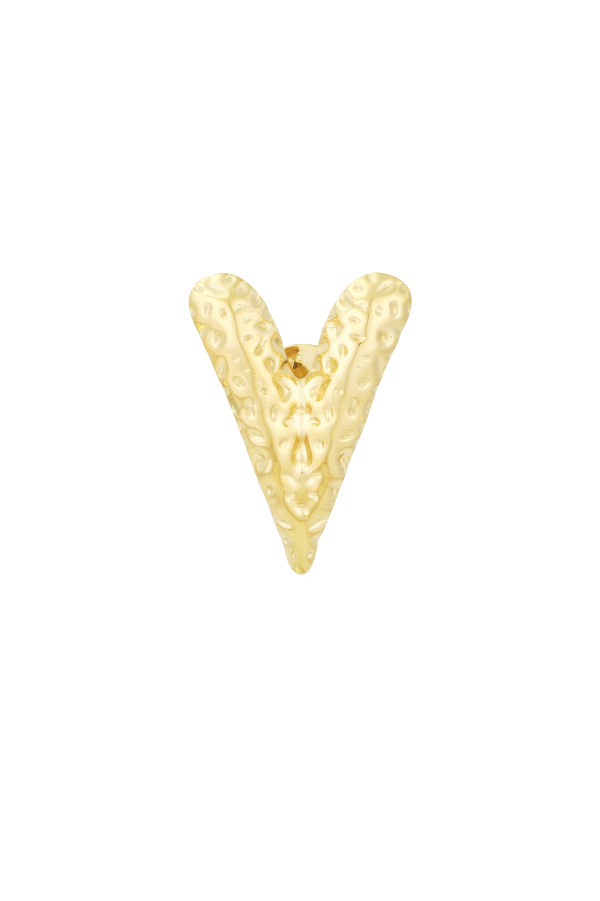 Broche pour femme en acier inoxydable - doré et argenté
