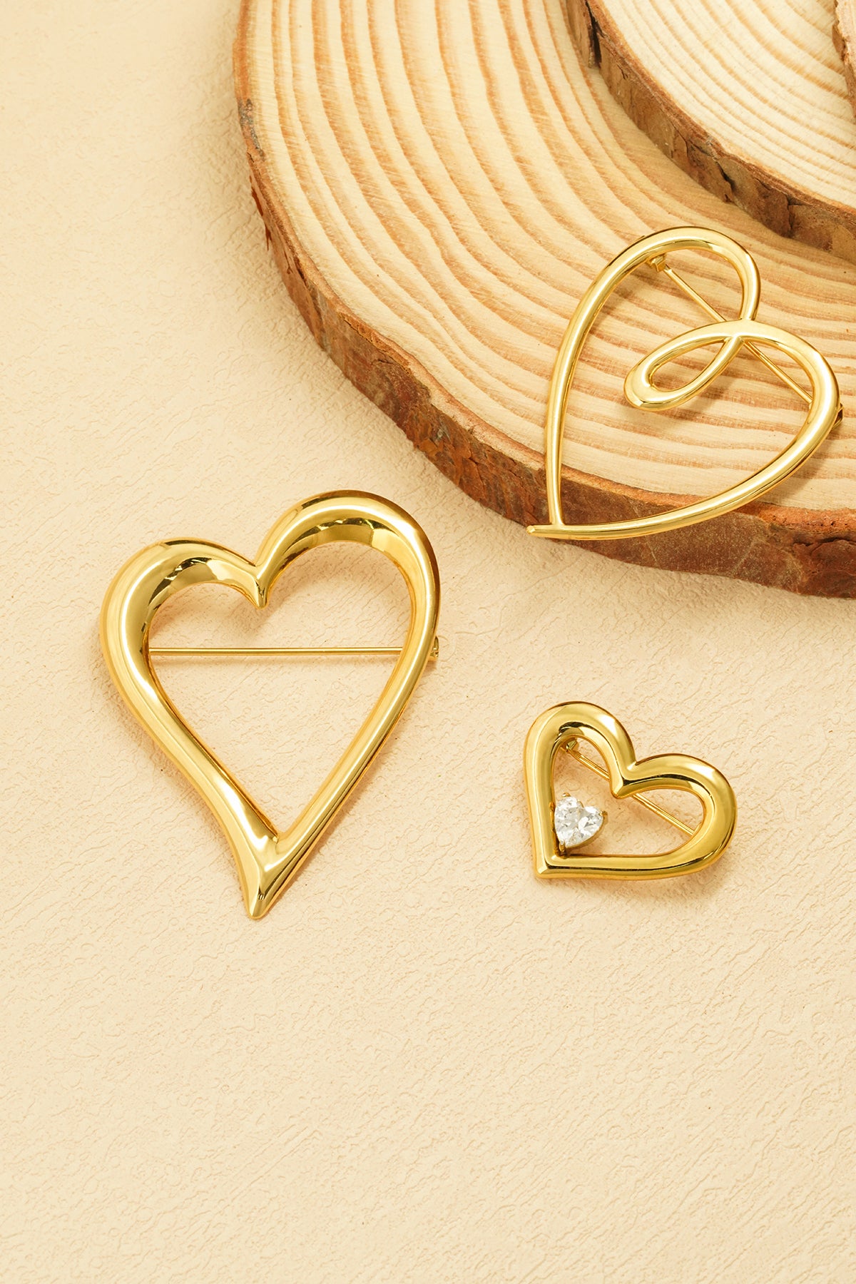 broche bling heart