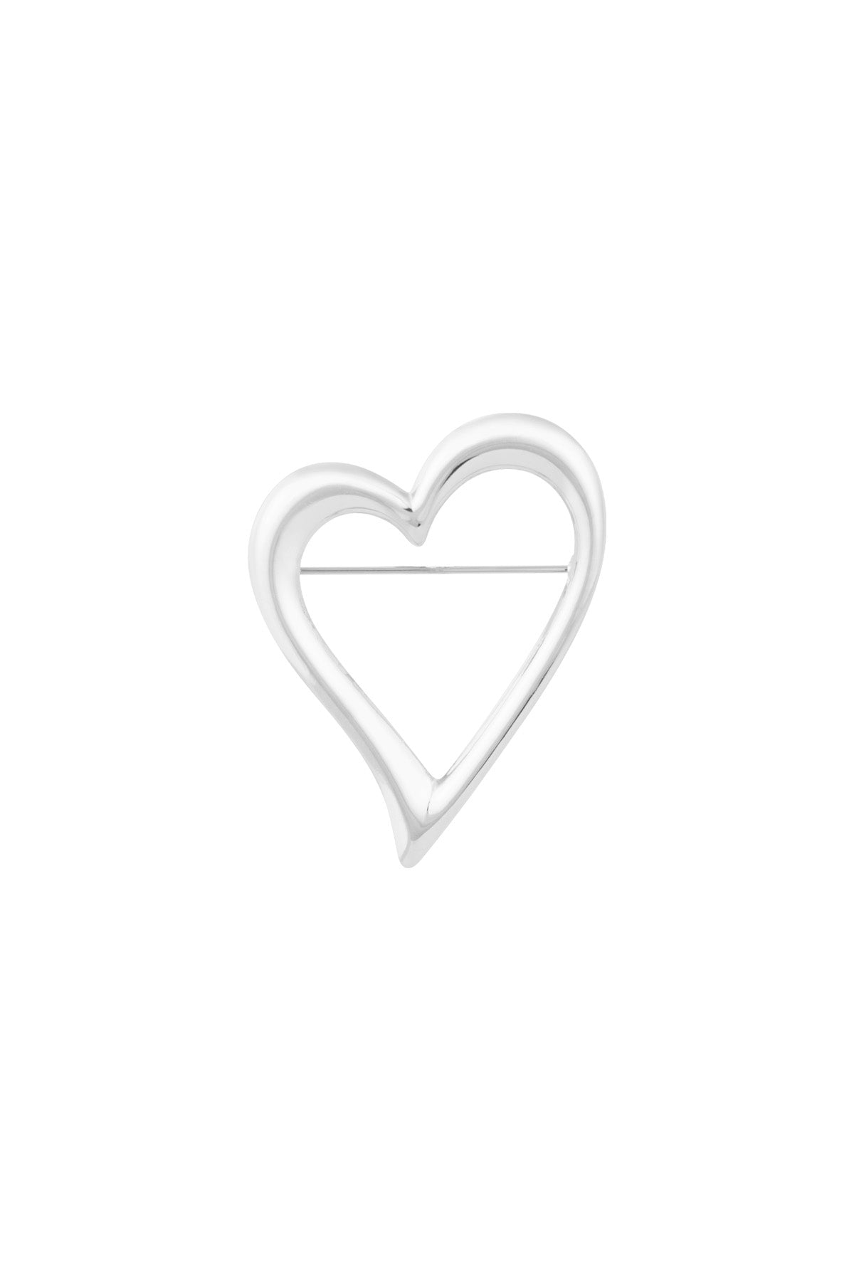 Broche pour femmes en acier inoxydable – doré et argenté