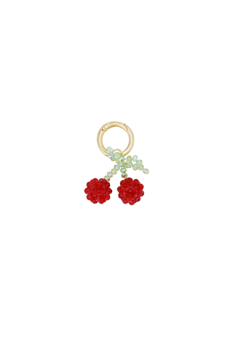 Sac à bandoulière en cristal avec motif fruits – rouge – décontracté pour usage quotidien
