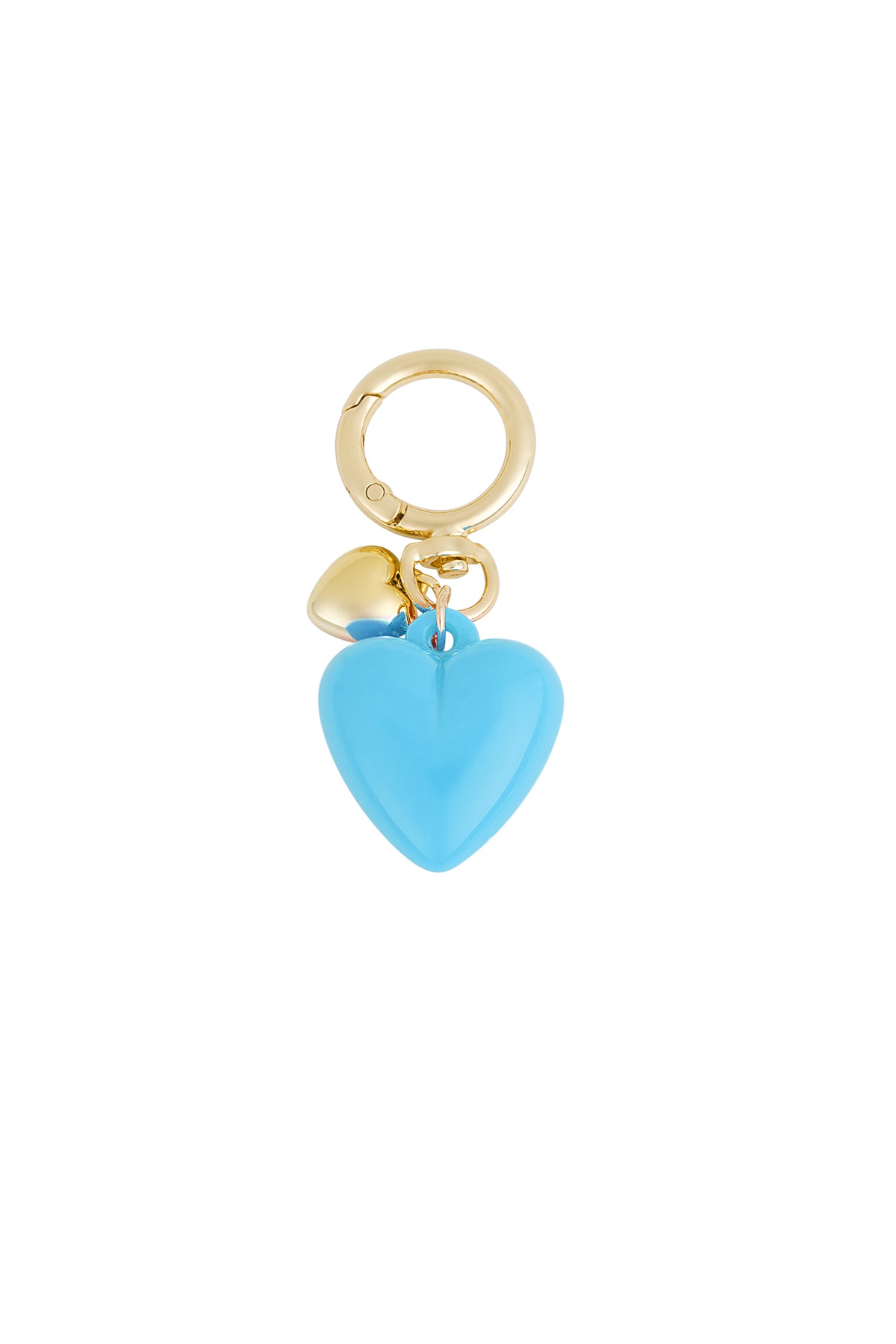 Double heart hanger