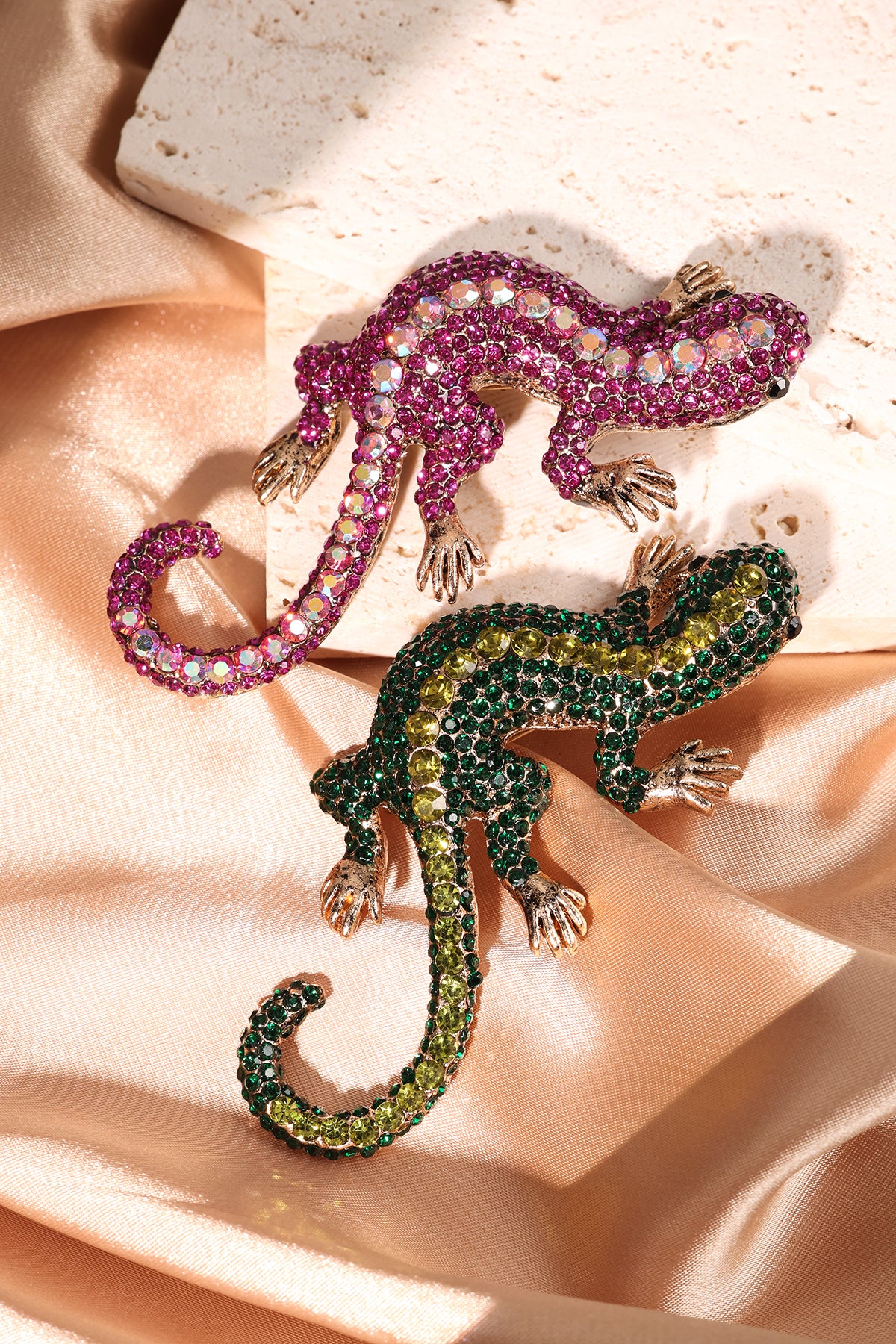 Broche pour femme en alliage métallique - vert – photo 3