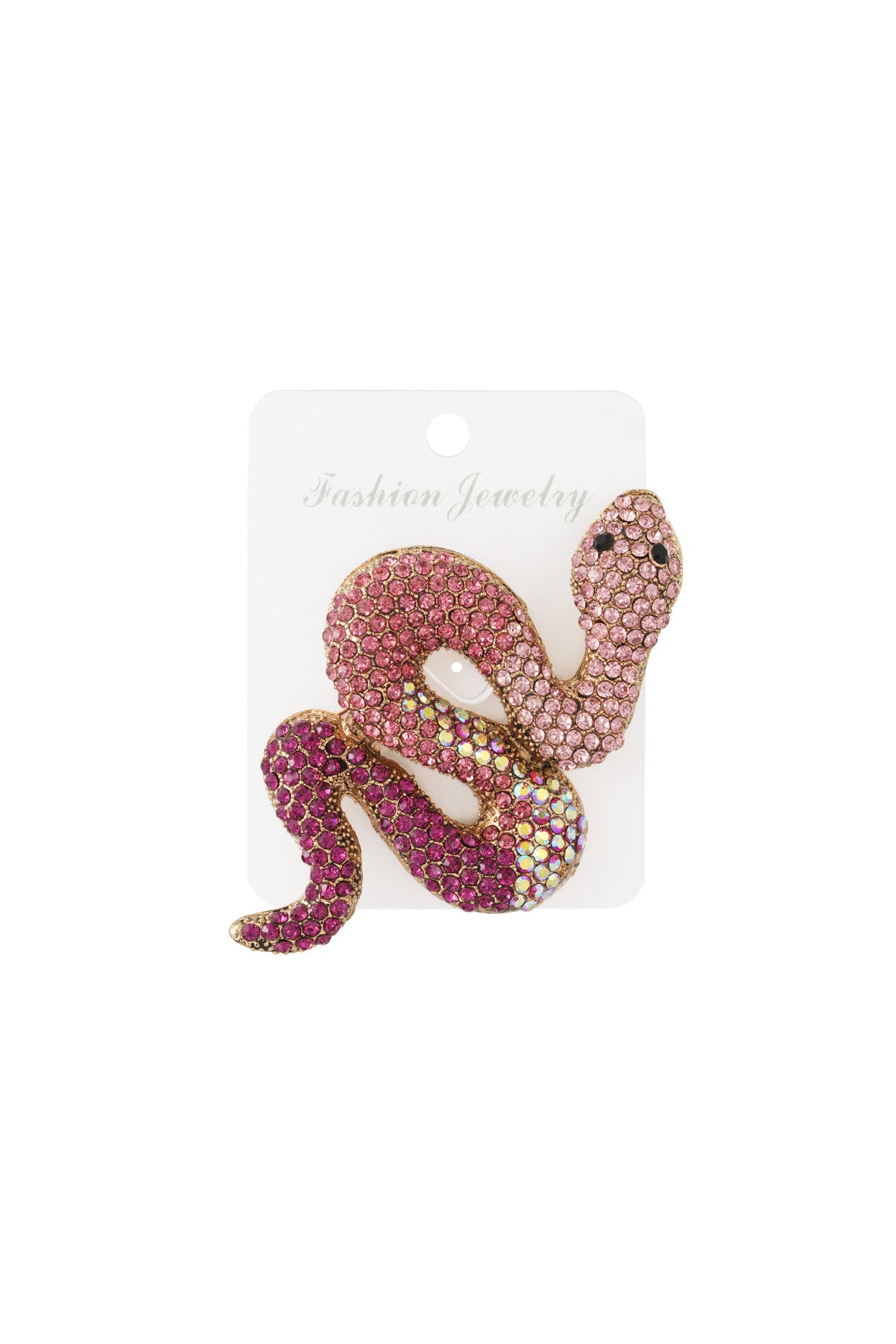 Broche pour femme en alliage métallique – orange et rose – photo 7