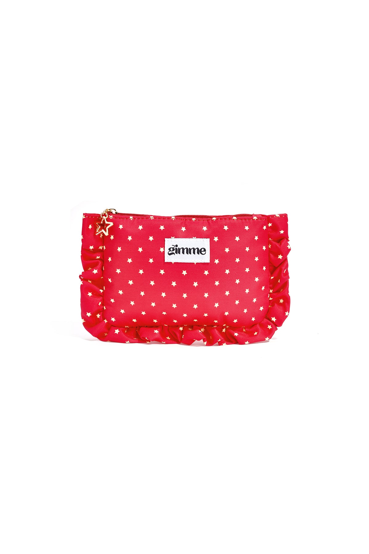 Trousse de maquillage 100 % polyester avec motif étoile – plusieurs coloris