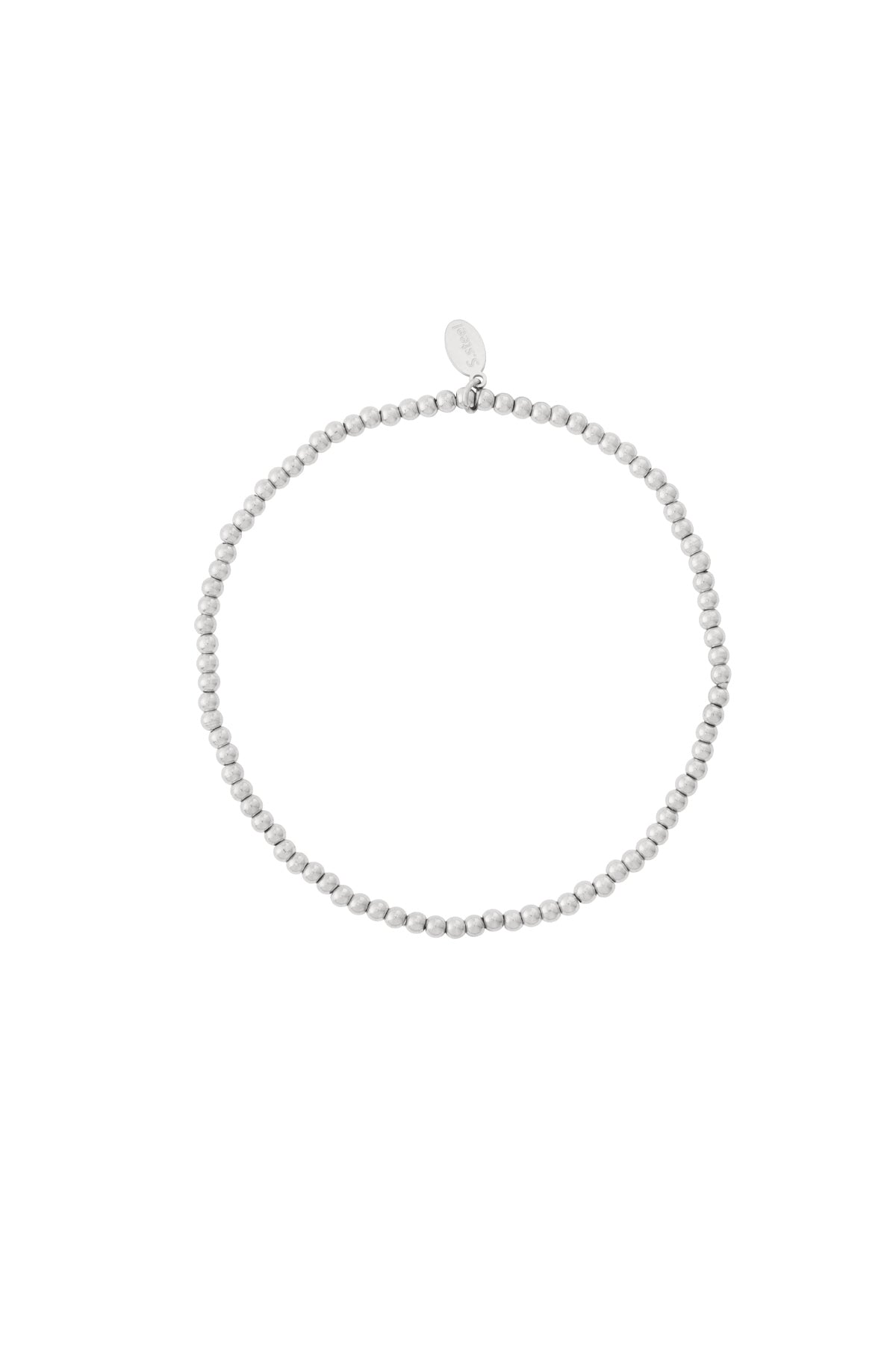 Bracelet perles pour femmes en acier inoxydable – doré et argenté