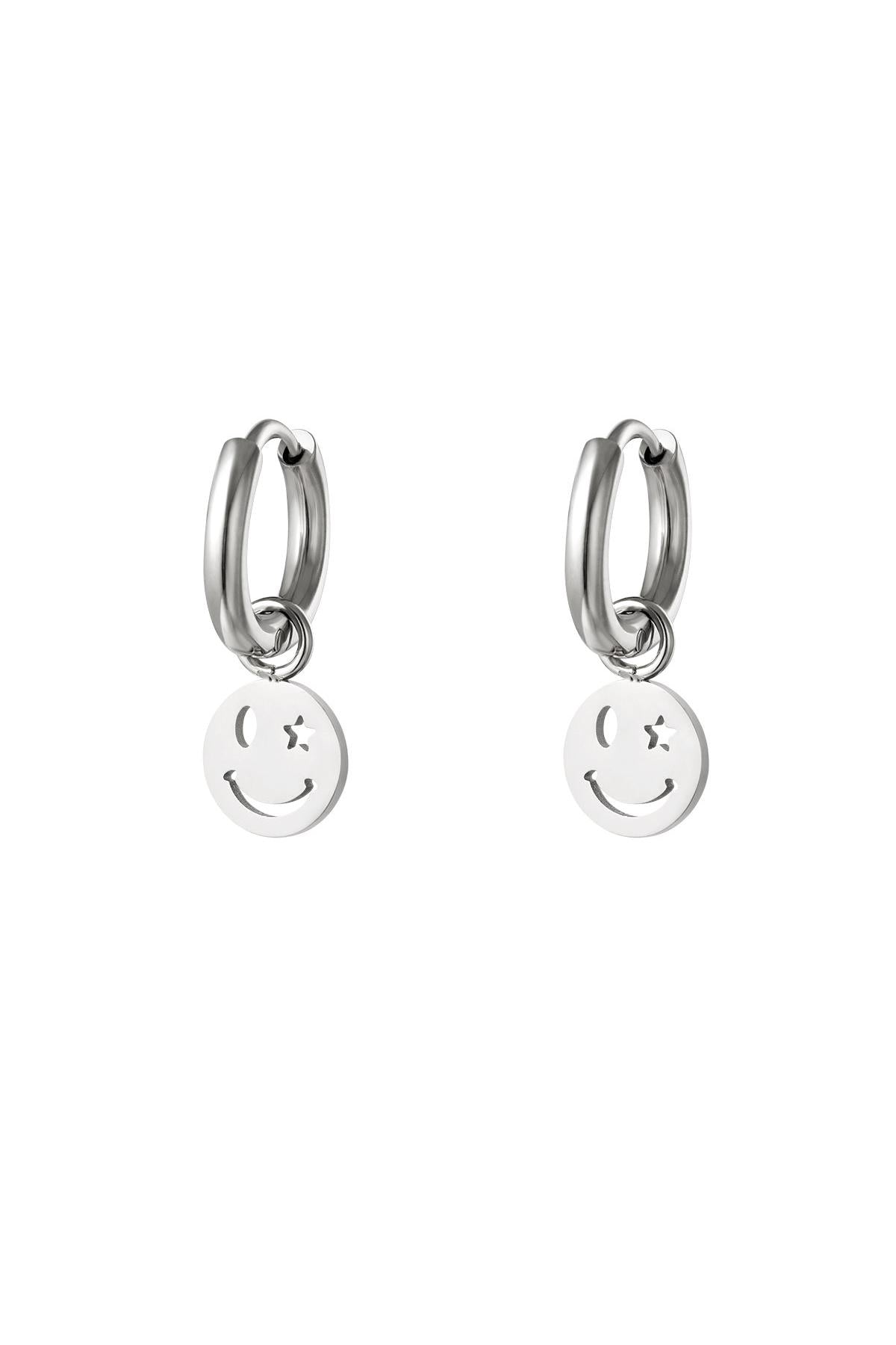 Boucles d'oreilles pendantes pour femmes en acier inoxydable – doré et argenté