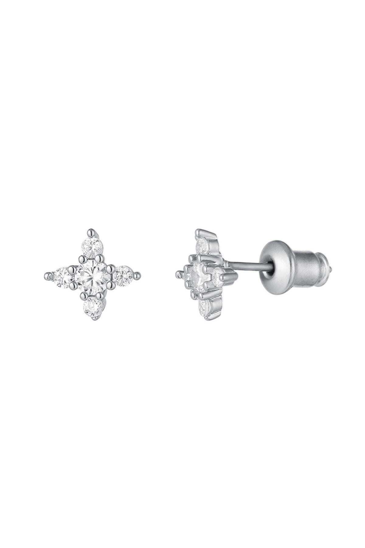 Clous d'oreilles pour femmes en cuivre – doré et argenté