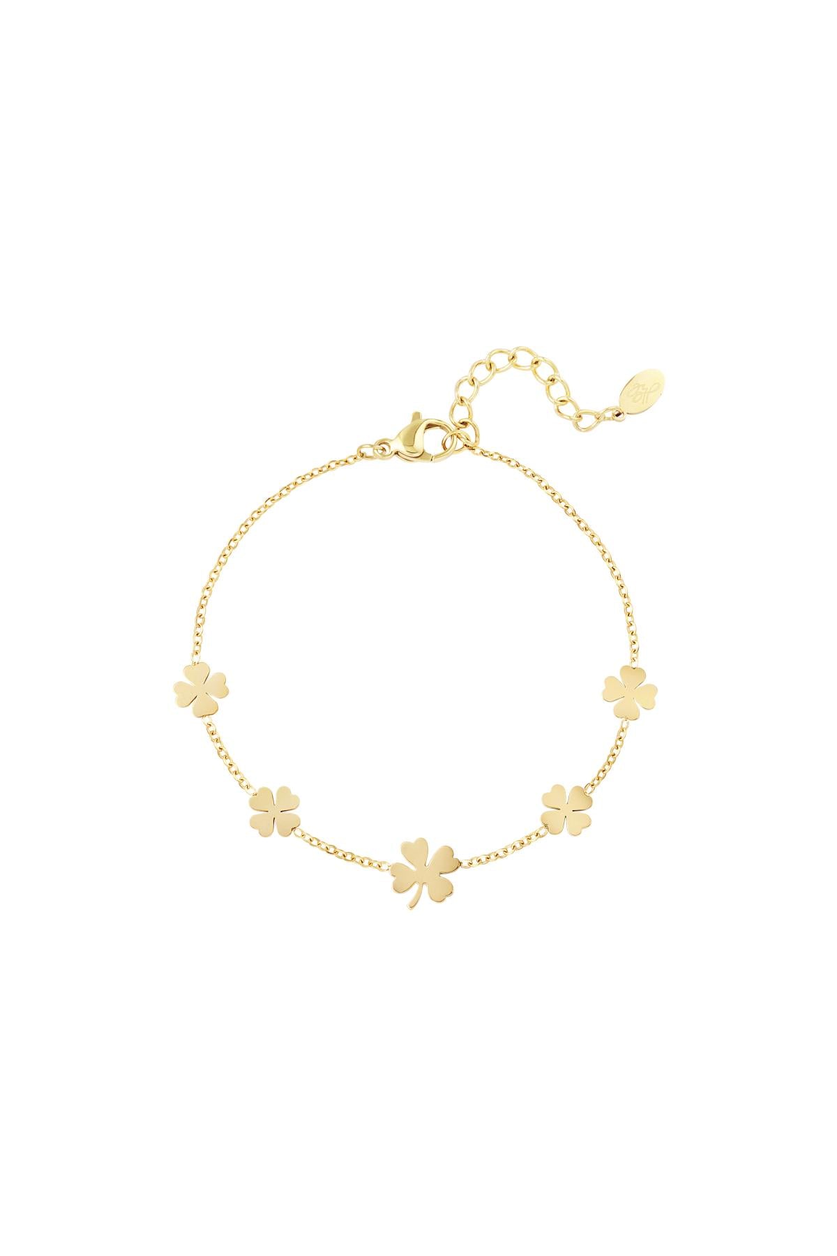 Bracelet à breloques pour femme en acier inoxydable – doré et argenté