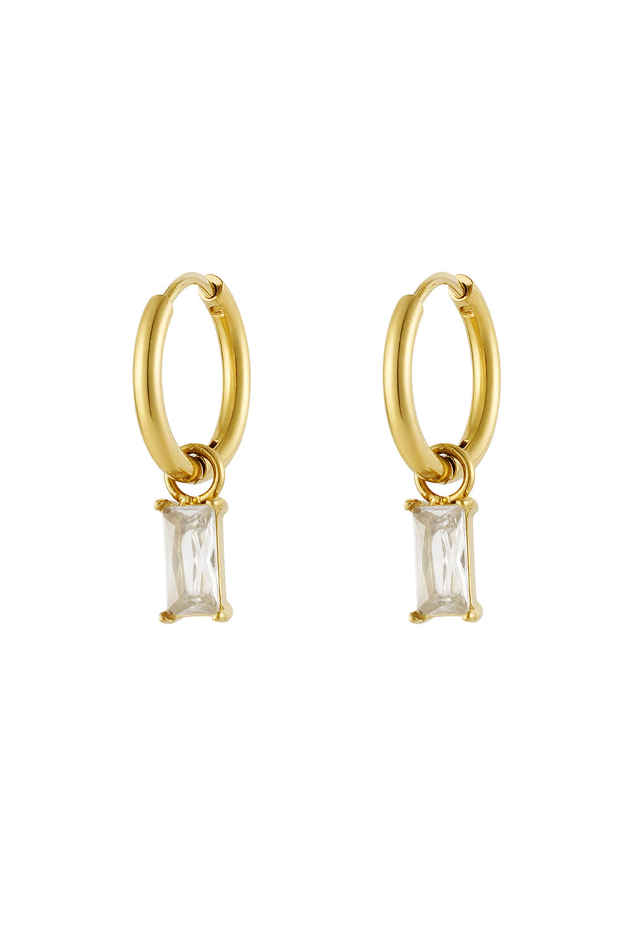 Boucles d'oreilles pendantes pour femmes en acier inoxydable – plusieurs coloris