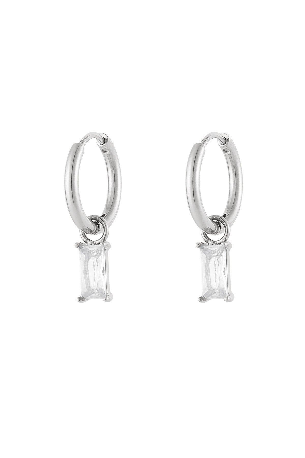 Stainless Steel Drop Earrings for Women – Multiple Colors – image 9