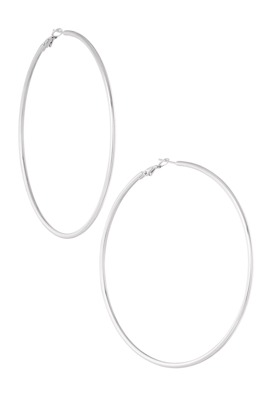 Boucles d'oreilles pour femmes en acier inoxydable – couleur argent et couleur or