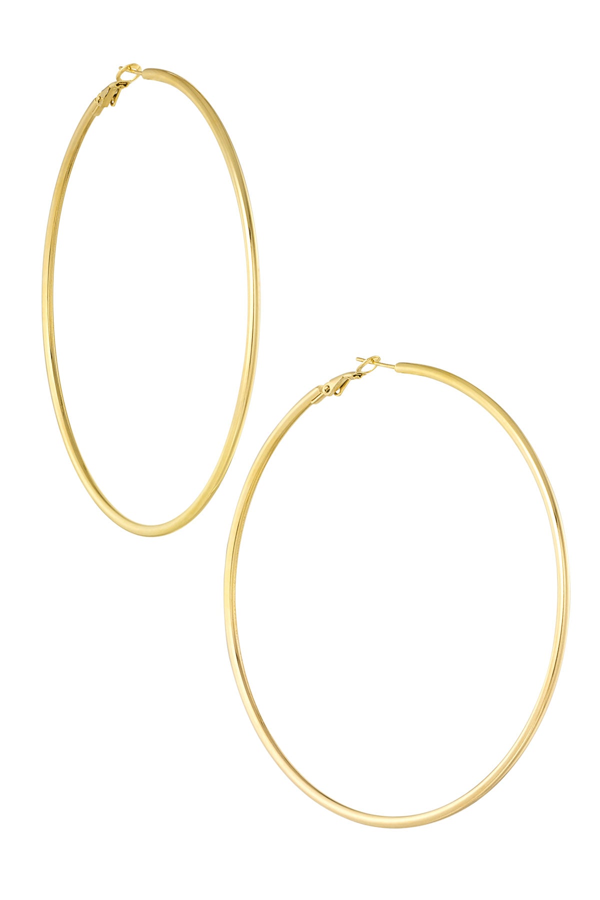 oorbellen dunne basic hoops