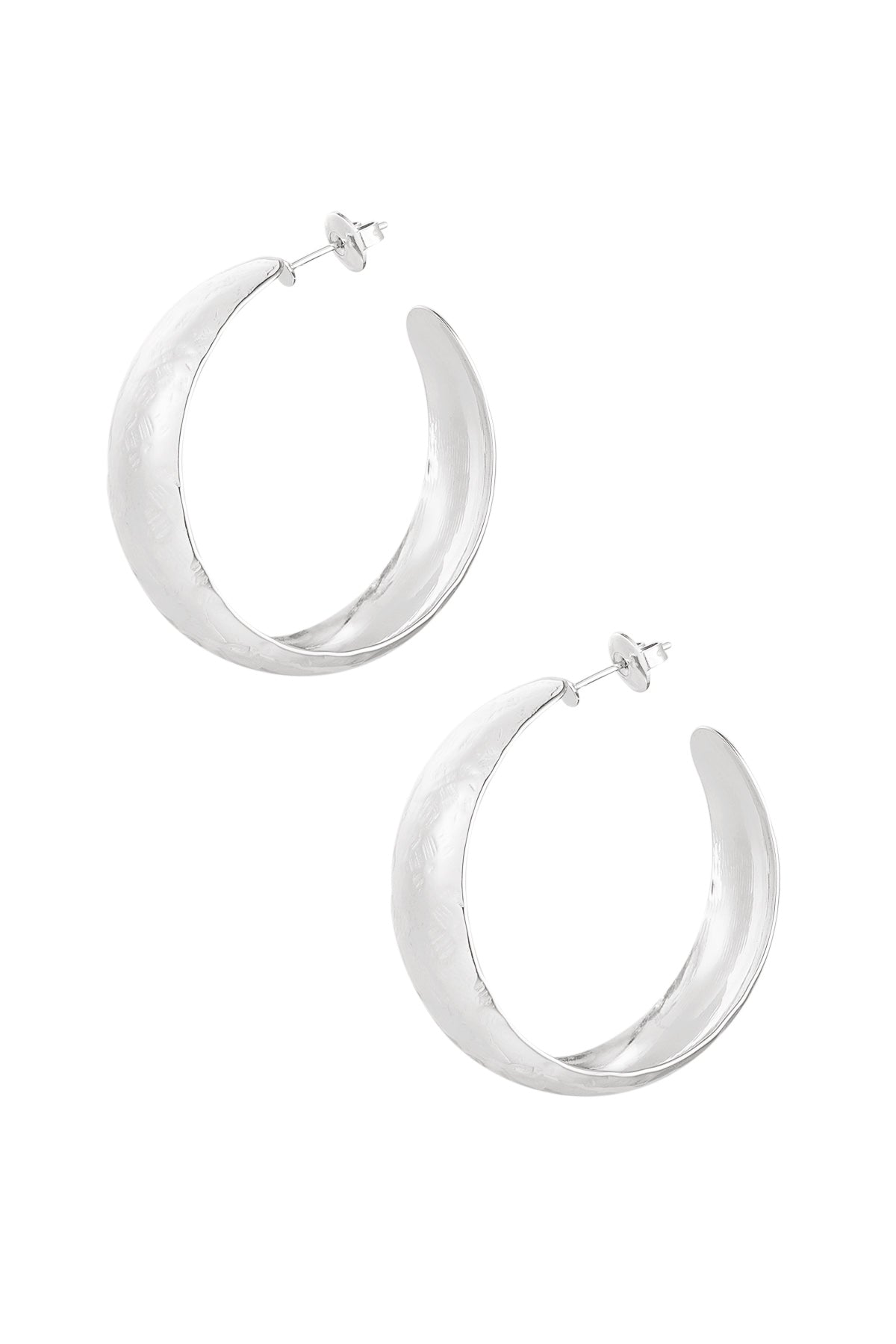 Stainless Steel Hoop Earrings for Women – Gold and Silver Tone