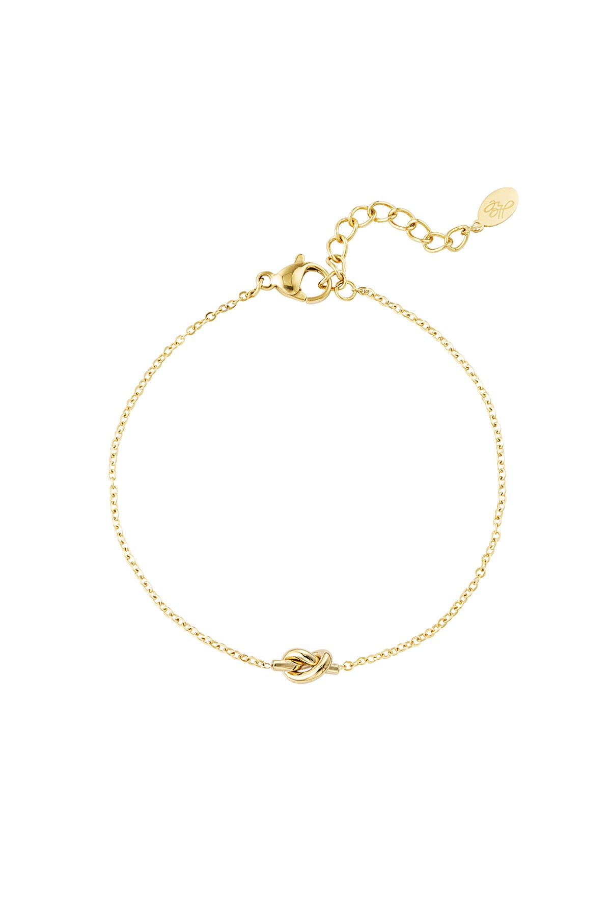 Bracelet à breloques pour femmes en acier inoxydable à forme organique – doré et argenté