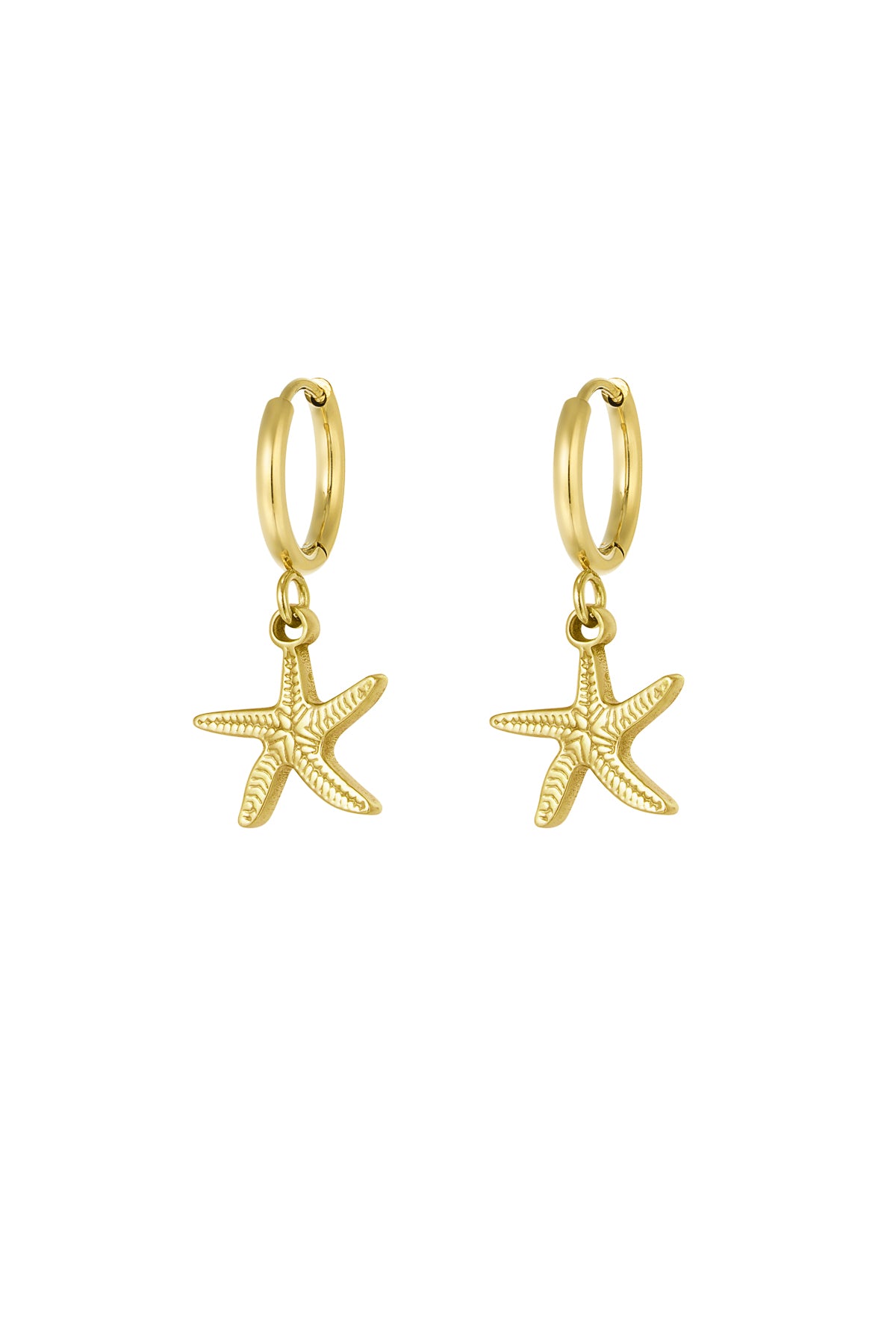Boucles d'oreilles pendantes pour femmes en acier inoxydable – couleur argent et couleur or