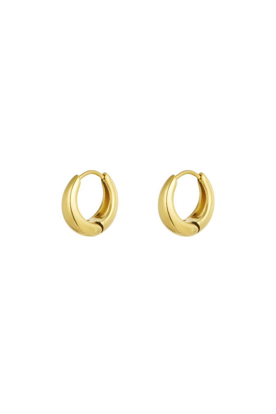 Boucles d'oreilles pour femmes en acier inoxydable – doré et argenté