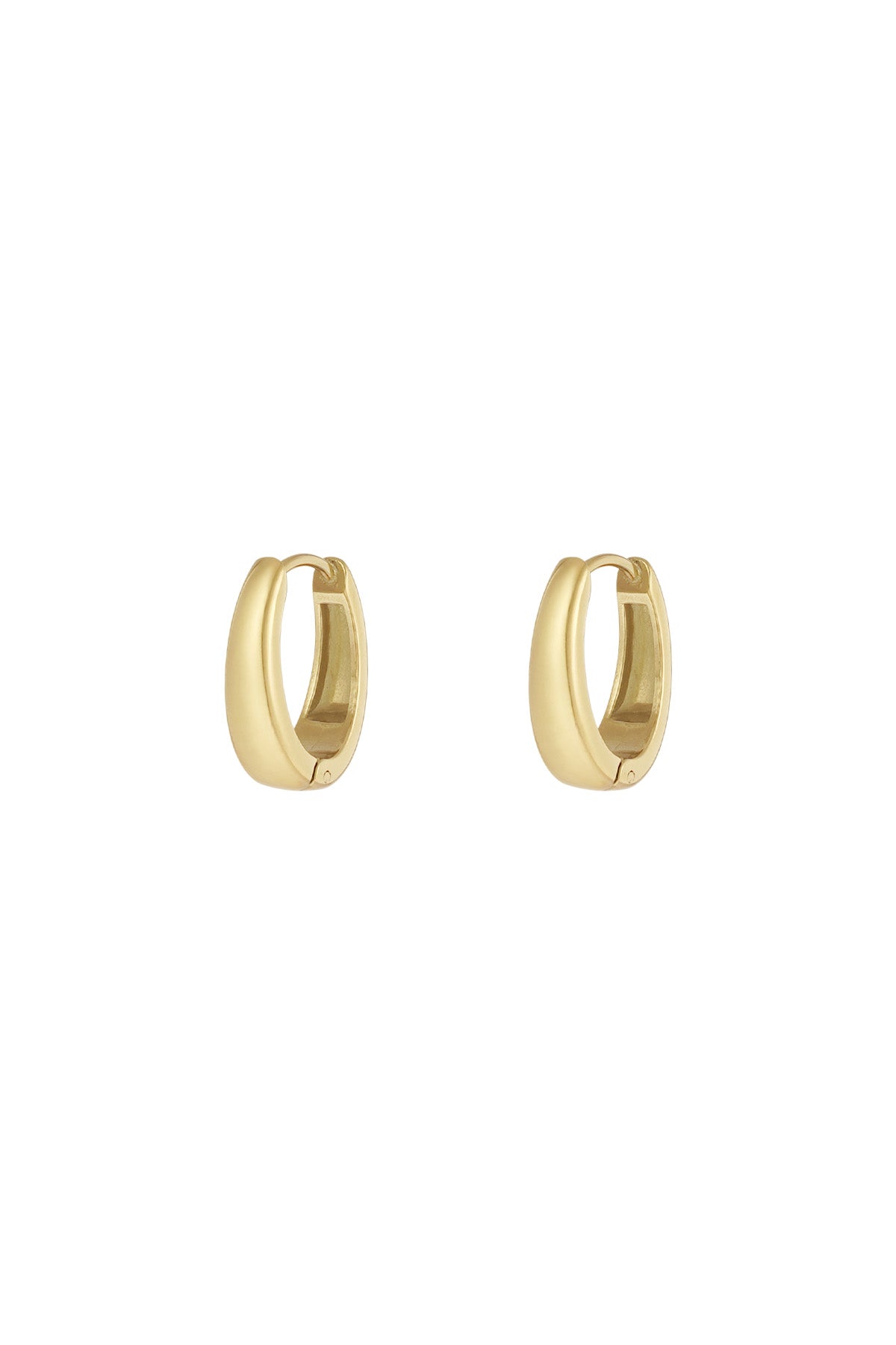 Boucles d'oreilles pour femme en acier inoxydable – couleur argent et couleur or