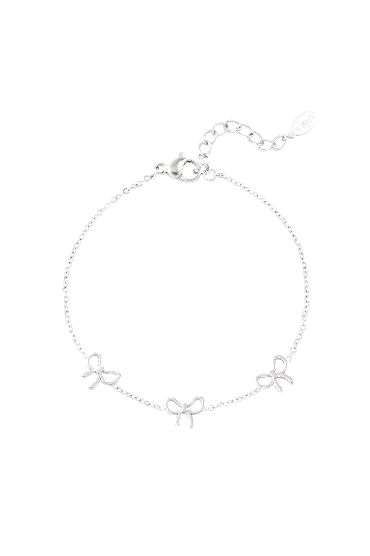 Bracelet à charms pour femme en acier inoxydable – doré et argenté