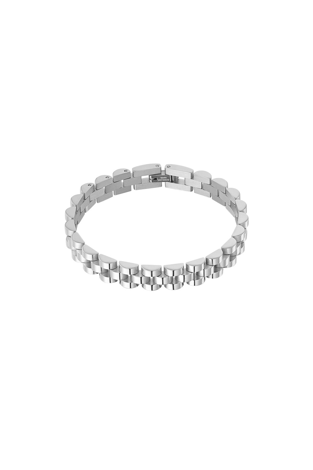 Bracelet à maillons pour femme en acier inoxydable – plusieurs coloris