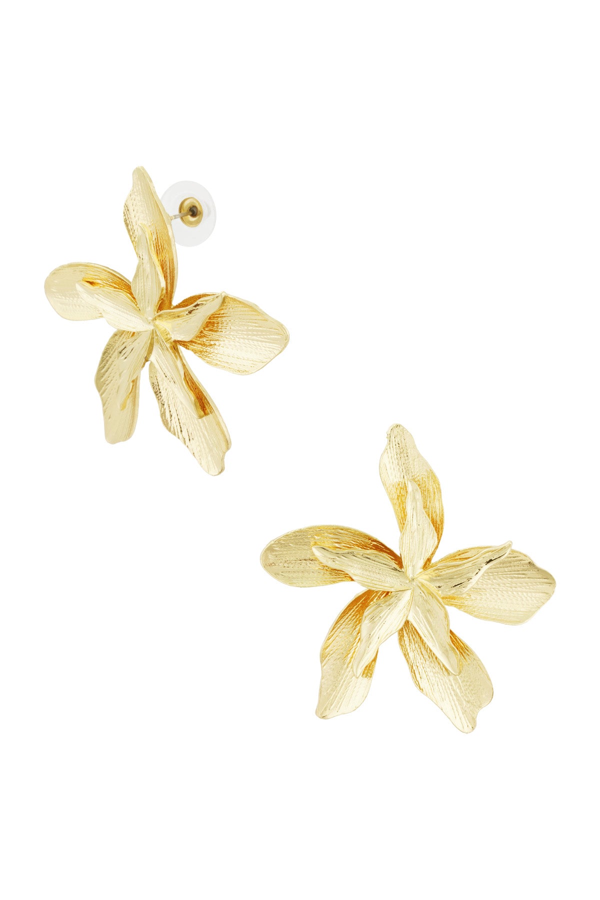 oorbellen flower statement piece