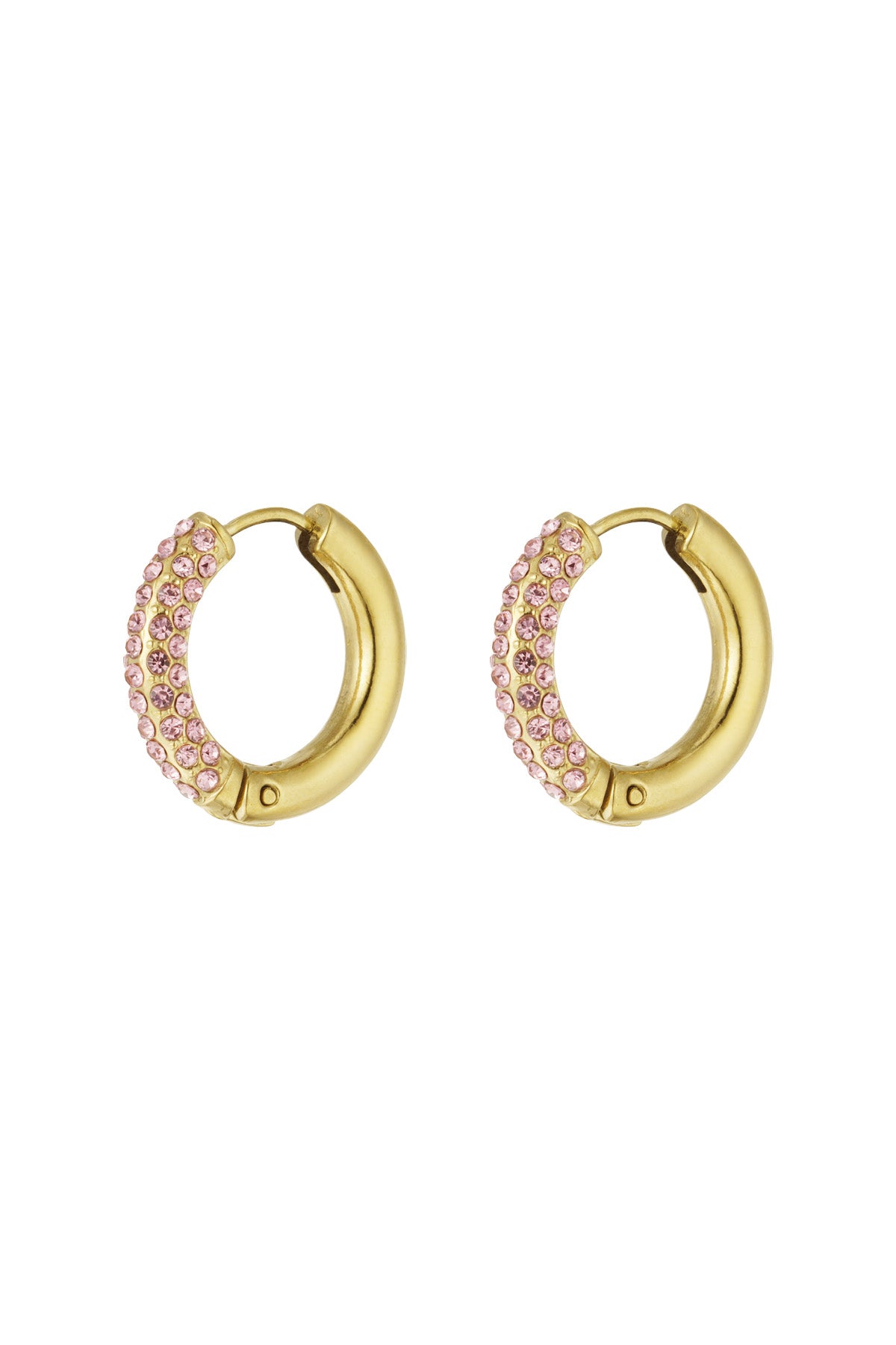 Stainless Steel Hoop Earrings for Women – Multiple Colors